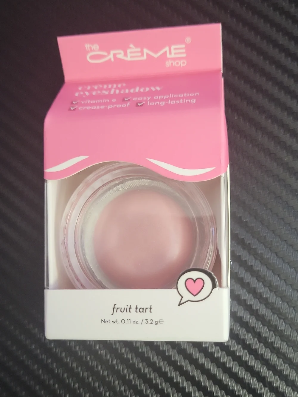 New‎ The Creme Shop Fruit Tart Cream Eyeshadow - Pink
